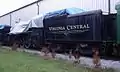 Virginia Central #1286 opbevaret i Verona.