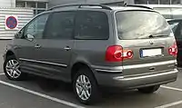Volkswagen Sharan bagfra