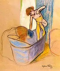 Badet, 1908