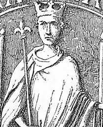 Udsnit af Valdemar Sejrs segl