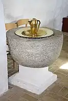 Vejrum Kirkes døbefont