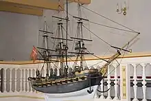 Kirkeskib i Vejrum Kirke