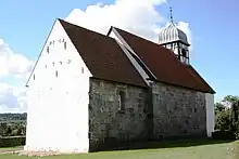 Vejrum Kirke set fra nordøst