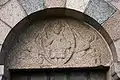 Tympanon over sydportalen.