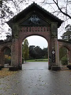 Set fra Vestre Kirkegårds Allé