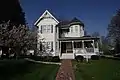 Amerikansk Queen Anne-stil i Lebanon, Illinois.