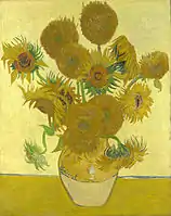 Vincent van Gogh: Solsikker (1888)