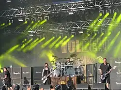 Volbeat live til Tuska Open Air i juni 2009.