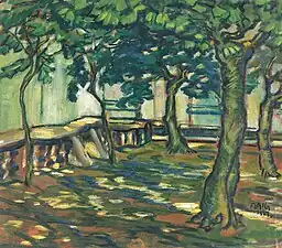 Kastanietræer, 1927