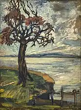 Ved bredden af Bodensøen, ca. 1920