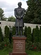 Monument for Piotr Wysocki