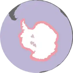 Weddellsæls udbredelse