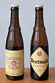 Westmalle Tripel: det gamle design til venstre, det nye design til højre.