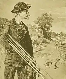 Selvportræt af Wilhelm Dreesen