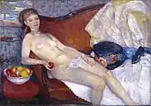 Nude with Apple (1909-1910)