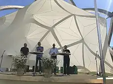 Wind Denmark på energiens scene på Bornholm, folkemødet 2019.