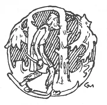 Snorreillustration fra Ynglingesagaen