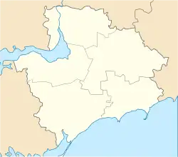 Melitopol ligger i Zaporizjzja oblast
