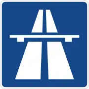 German Autobahn symbol