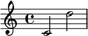 { c'2 d''2 }
