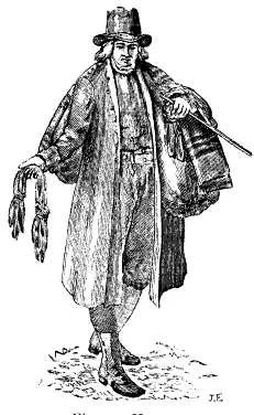 En "västgötaknalle" fra 1800-tallet.