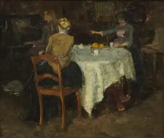 Klaverspil, 1887Het Pianospel