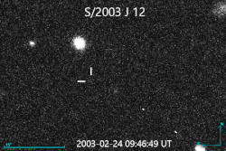 Animation af 2003 J 12
