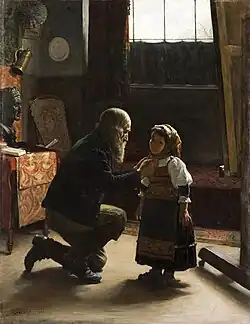 Efter at have stået model, 1880After Modeling