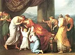 Alcestis' død, 1790