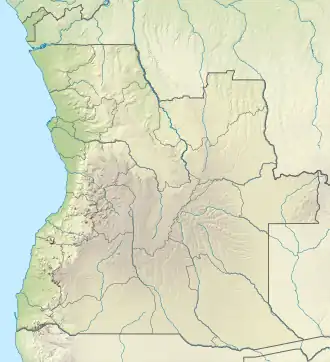 Cuandofloden ligger i Angola