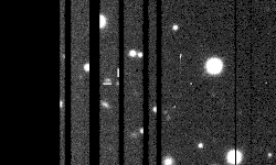 Animation af de tre billeder, hvor ved Autonoe blev opdaget