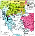 Balkan, etnisk oversigt i 1898