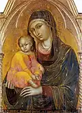 Barnaba da Modena, Madonna med barn, 1367