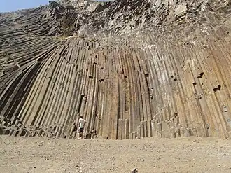 Søjlebasalt på Madeira
