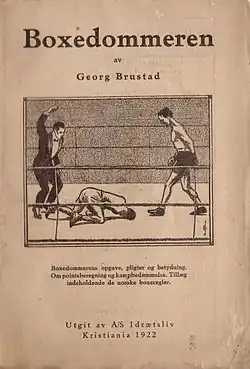 Georg Brustads Boxedommeren udgivet i 1922