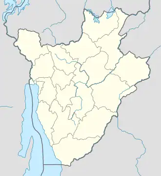 Bujumbura ligger i Burundi