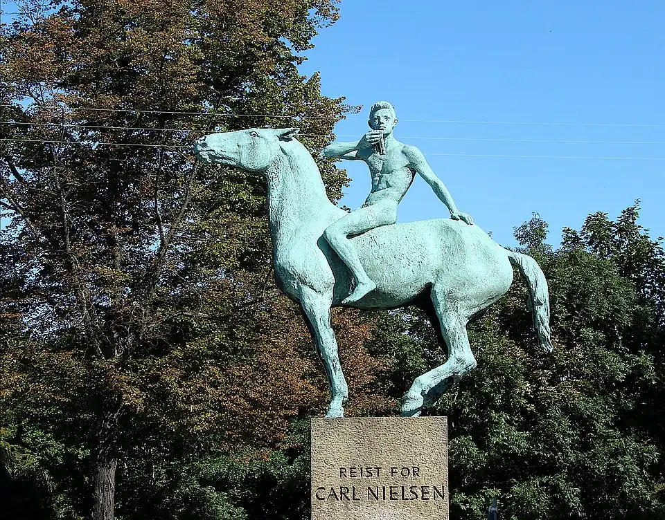 Musikkens GeniusCarl Nielsen Memorial. Grønningen