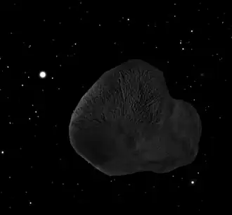 Kunstnerisk fremstilling af Carpo med Jupiter i baggrunden