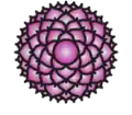 Krone chakra / Sahasrara