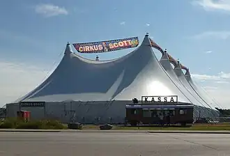 Cirkus Scott, sommer 2012.