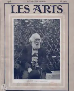 En ældre Degas, 1915. Af Albert Bartholomé