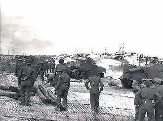 Oprydning af Juno Beach