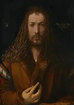 Albrecht Dürer, selvportræt, 1500