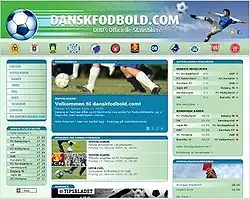 Danskfodbold.com ved lanceringen den 13. februar 2009.