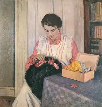 Den ny hat, 1907, Loeb Danish Art Collection.