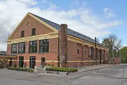 Facaden af Thriges Kraftcentral