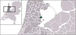Placering af Edam-Volendam
