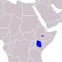 Grevyzebraens udbredelse