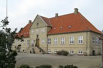 Herregården Favrskov, som kommunen er opkaldt efter.