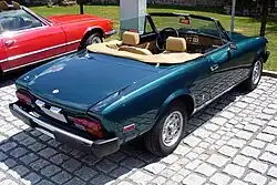 Fiat 2000 Spider set bagfra